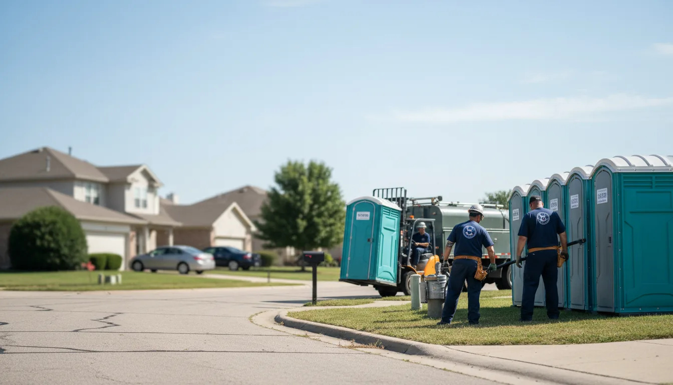 Porta Potty Rental in Bradford, OH near me